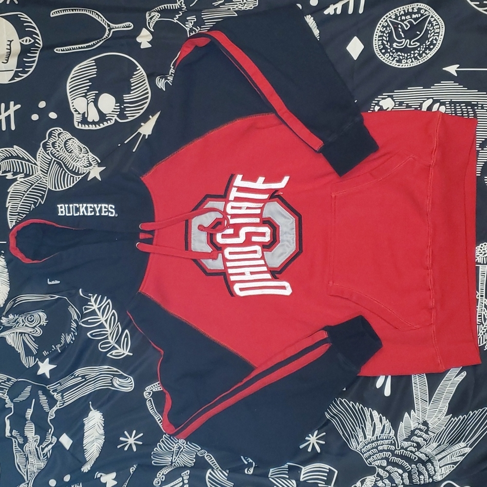 J America Sportswear Ohio State Buckeyes mens hoodie
